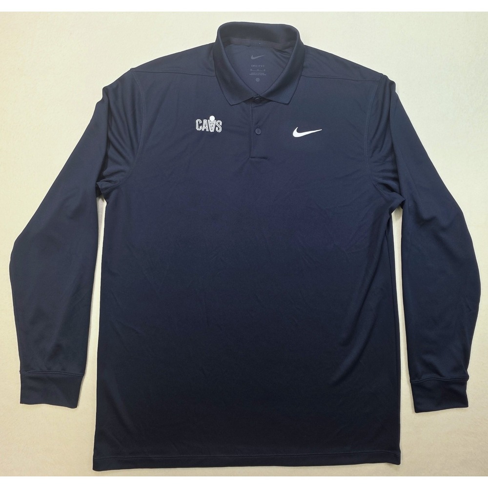 Nike Cleveland Cavaliers Shirt Mens M Long Sleeve Polo Pullover LIMITED USE‎
